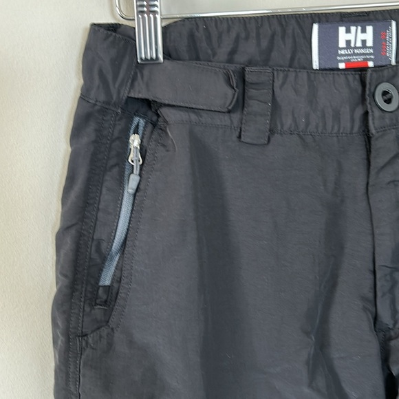 Helly Hansen Jotun Convertible Pants Black Mens Zip Off Hiking  Outdoor Sz 32 - Picture 4 of 12
